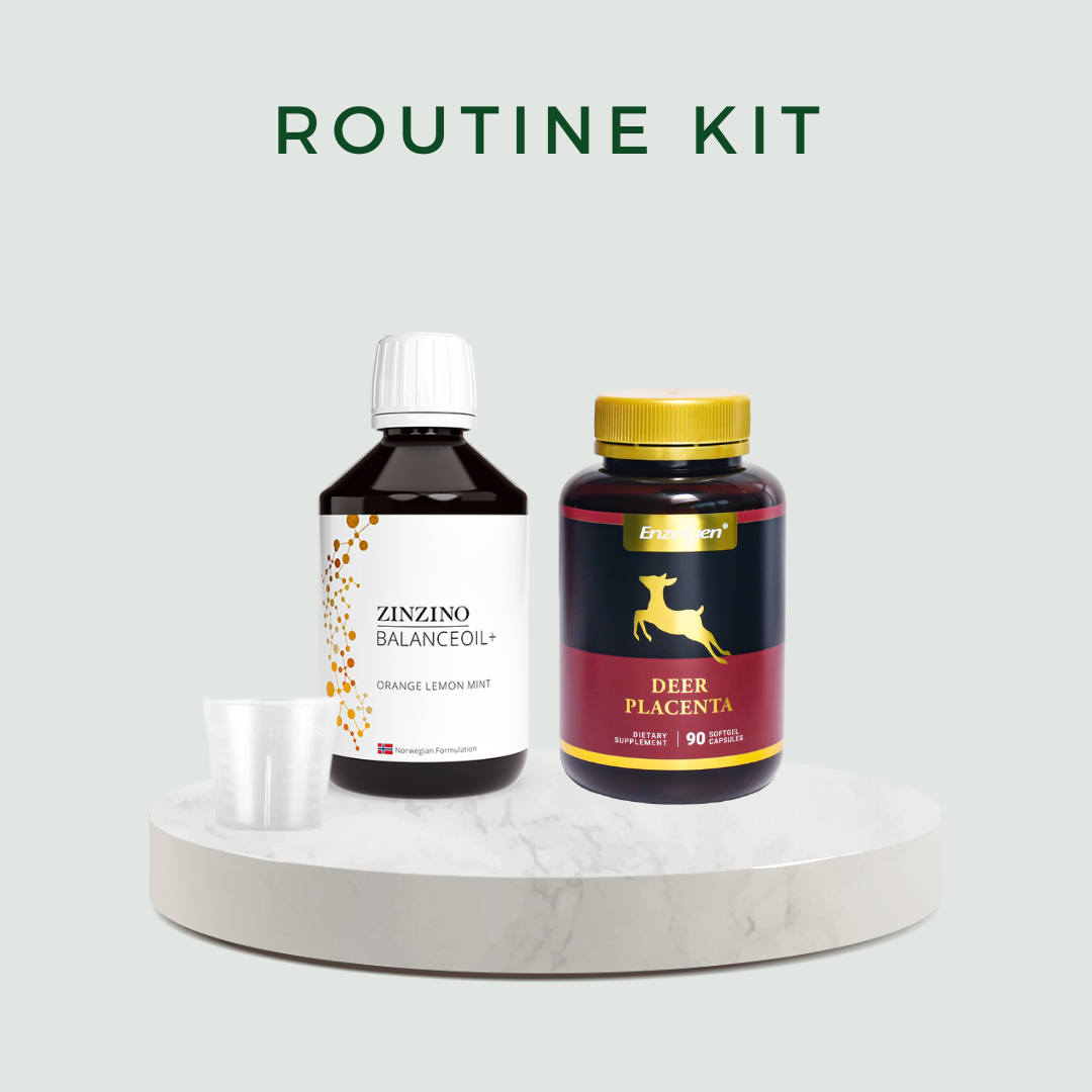Routine Kit - BalanceOil*1 bottle+Deer Placenta 90s*1 bottle