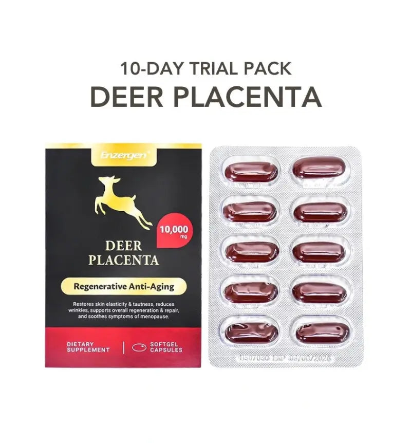 Deer Placenta 10 Day Trial Pack for skin health and vitality