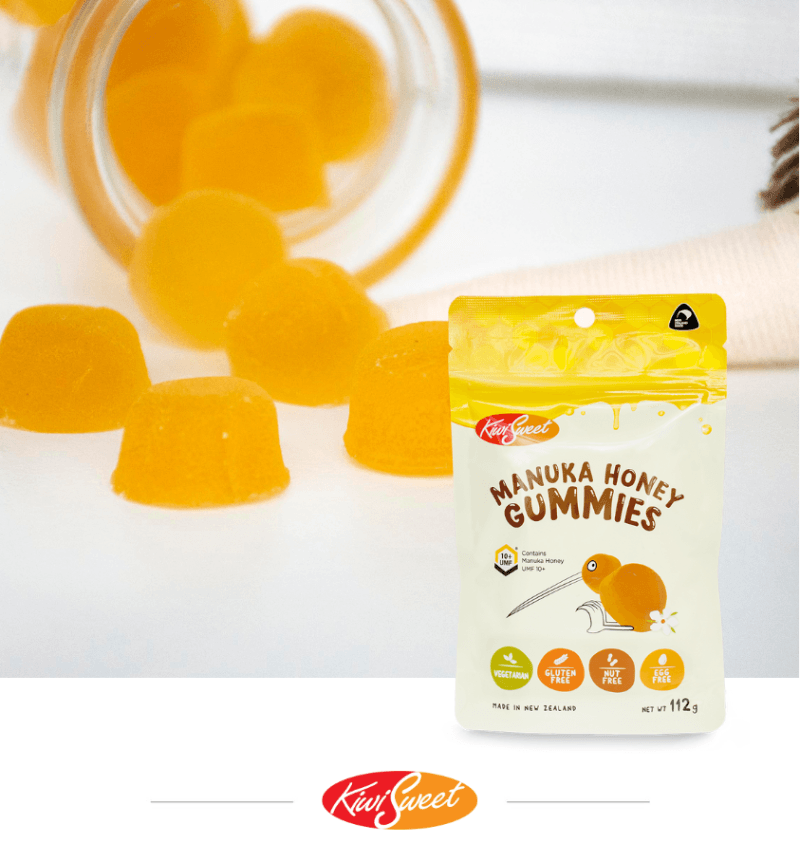 Manuka Honey Gummies for immune support and daily wellness